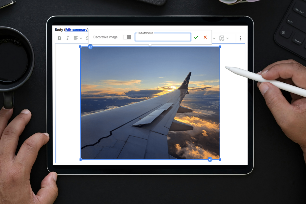 WYSIWYG Editor: UI first