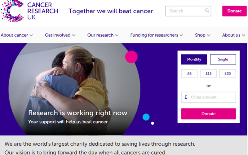 Top 10 Drupal Websites in Europe: Cancer Research UK Top 10 Drupal Websites in Europe: Cancer Research UK
