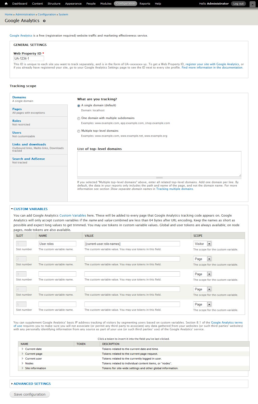 How to Set Up Google Analytics on Your Drupal Site: The Google Analytics Drupal Module