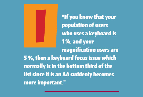 How to Prioritize Your List of Web Accessibility Issues: Customer Analytics