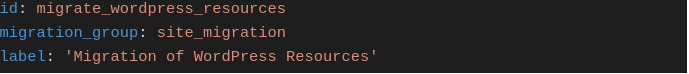 YAML Snippet