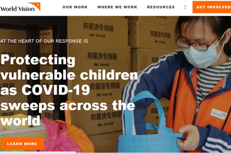 Top 10 Nonprofit Websites Built with Drupal: World Vision International