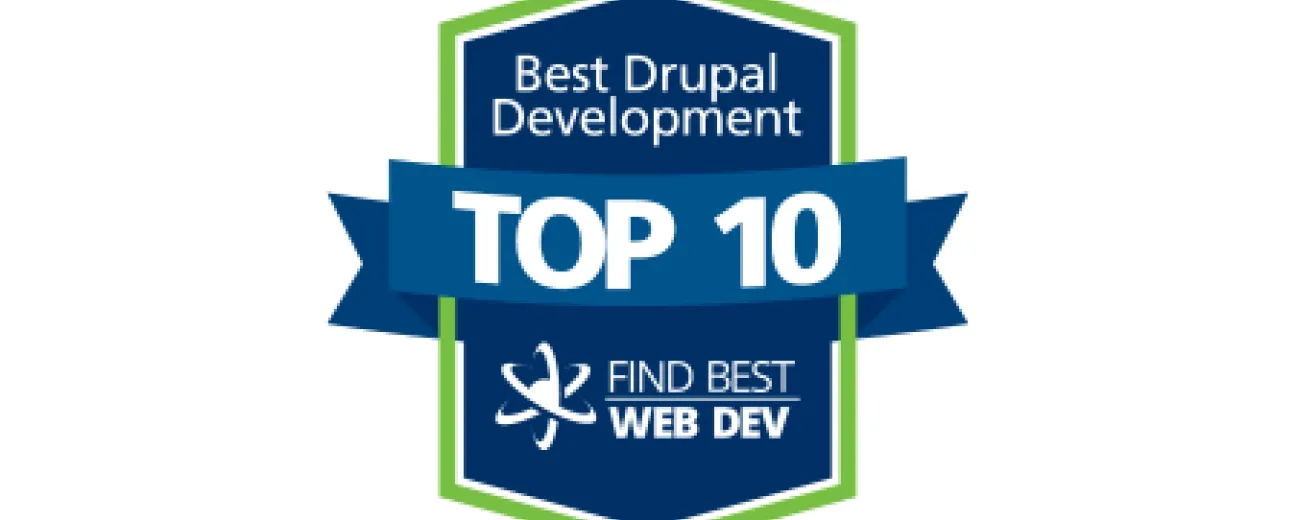 Best Drupal Development award