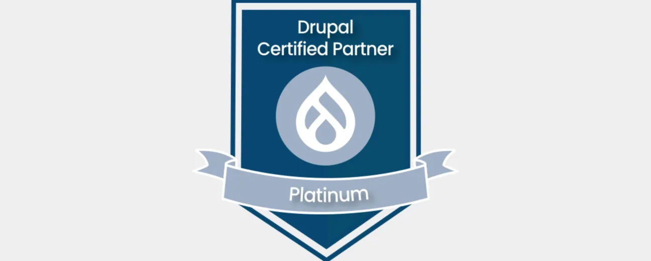 Platinum Drupal certified badge