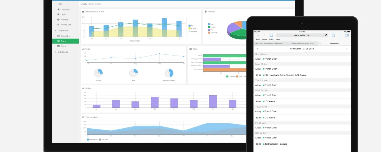 Mobile web app development 