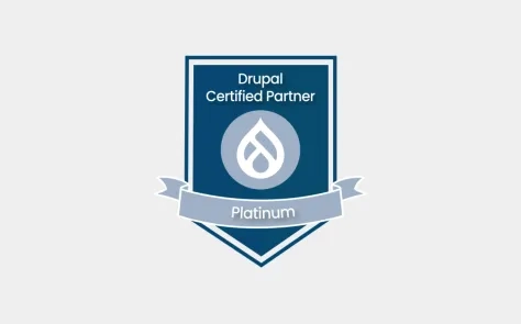 Platinum Drupal certified badge