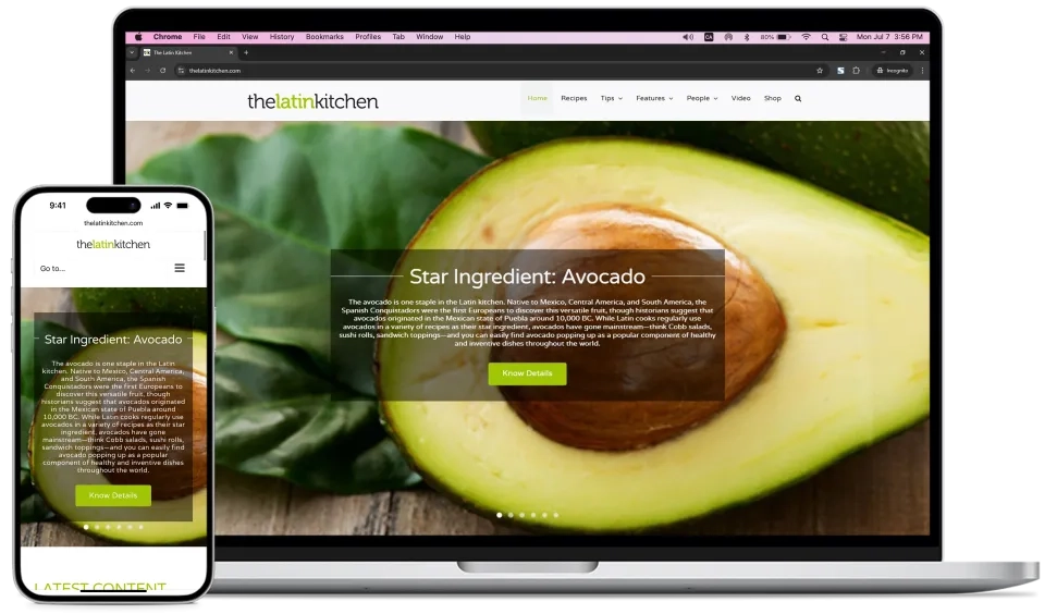 The Latin Kitchen